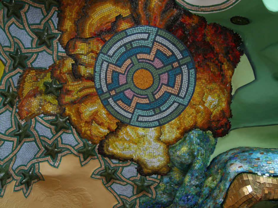 Mosaik-Decke - Mosaik Kunst Innendesign - Roland Rafael Repczuk