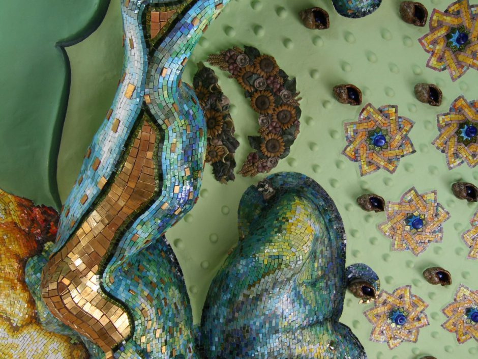 Goldfisch - Mosaik Kunst Innendesign - Roland Rafael Repczuk