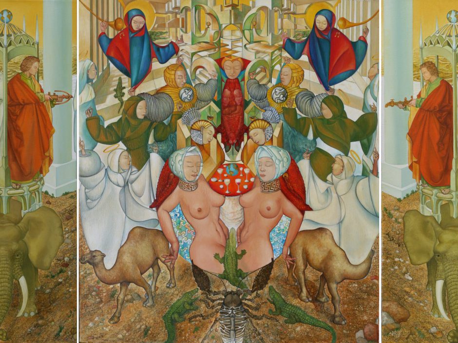 Das Abendmahl - Öl auf Leinwand - Roland Rafael Repczuk