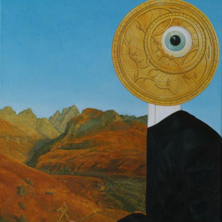 Der Geograph - Öl auf Leinwand - Roland Rafael Repczuk
