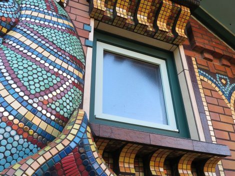 Mosaik Fassade - Mosaik Kunst Außendesign - Roland Rafael Repczuk