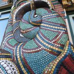 Fenster - Verzierung - Mosaik Kunst Außendesign - Roland Rafael Repczuk