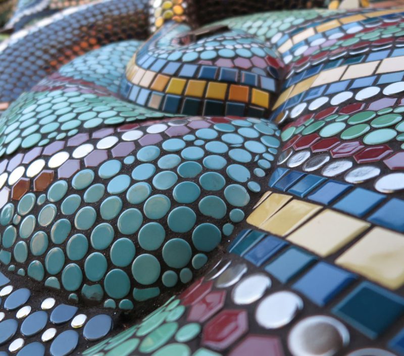 Mosaik-Außendesign - Mosaik Kunst - Roland Rafael Repczuk