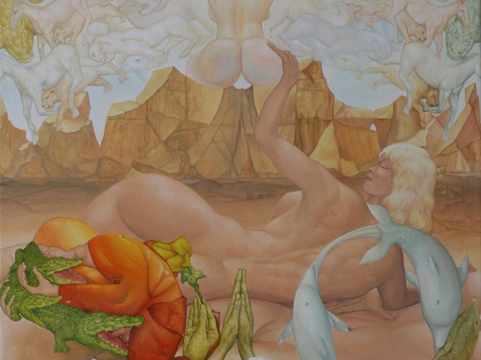 Sinnlichkeit - Öl auf Leinwand - Roland Rafael Repczuk